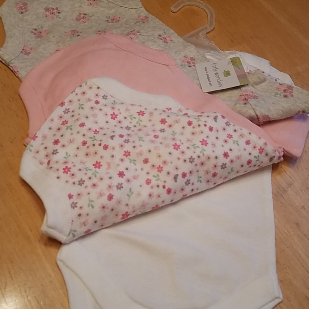 Little wonders 4 pack onsies